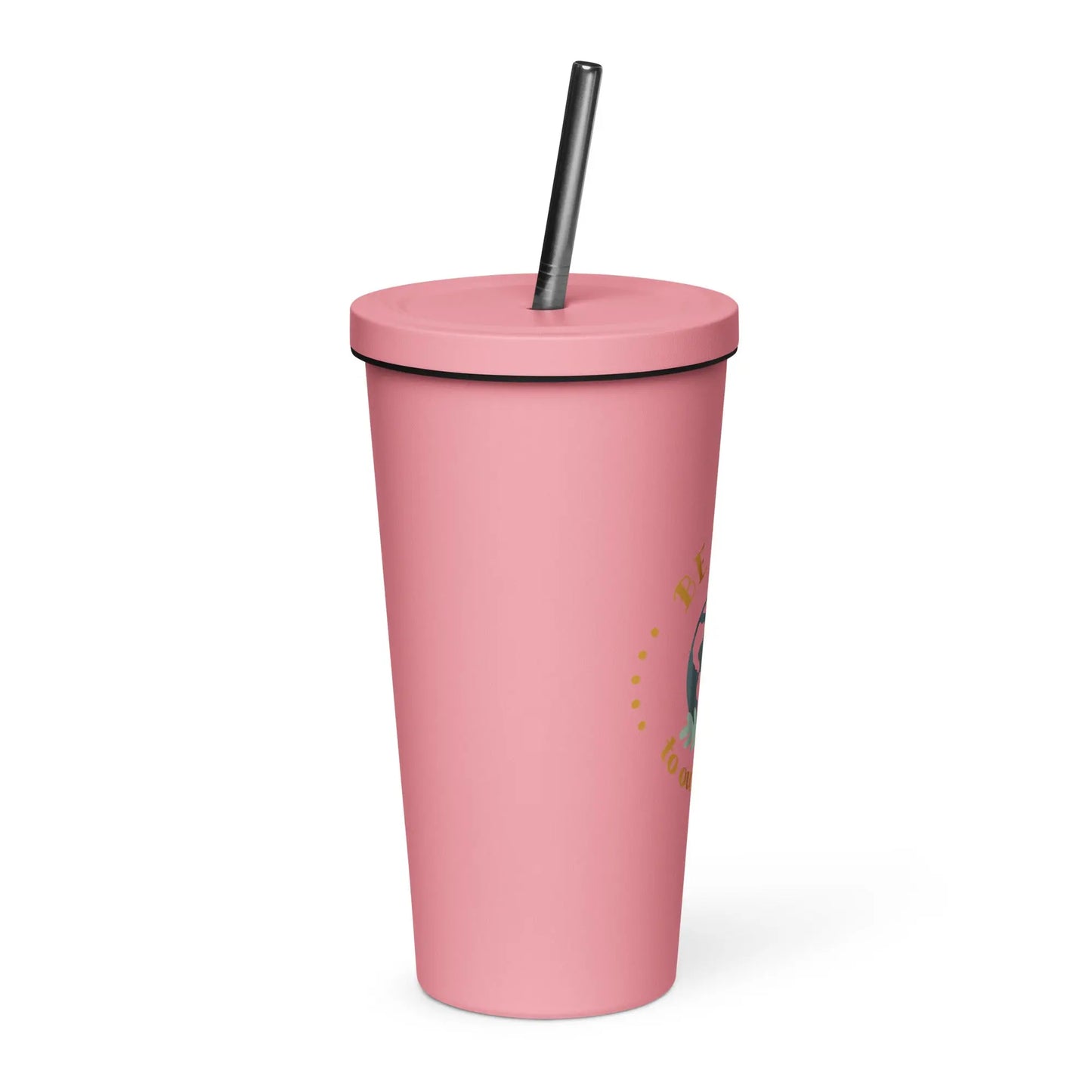 Insulated tumbler with a straw-LifessentialsLLC.com