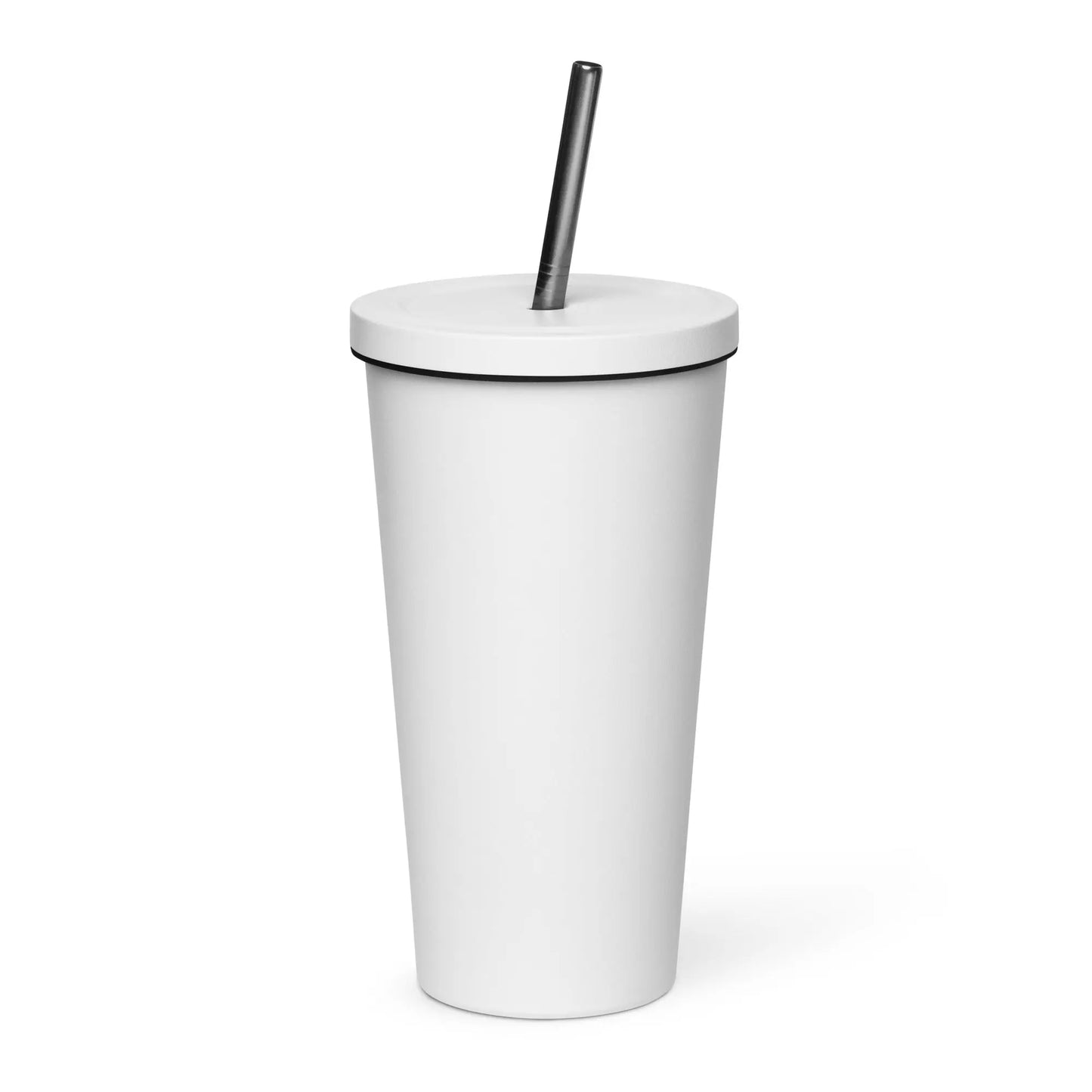 Insulated tumbler with a straw-LifessentialsLLC.com