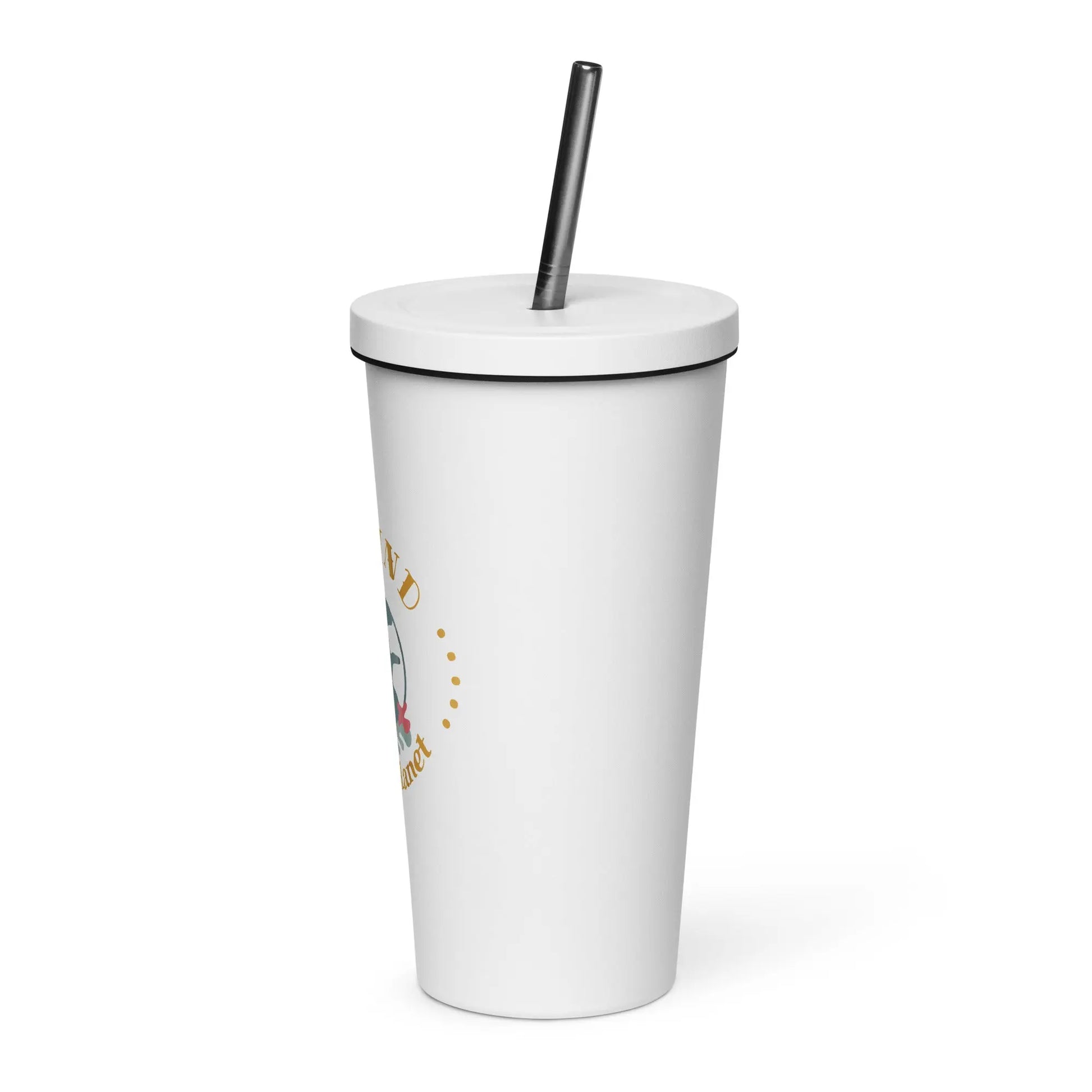 Insulated tumbler with a straw-LifessentialsLLC.com