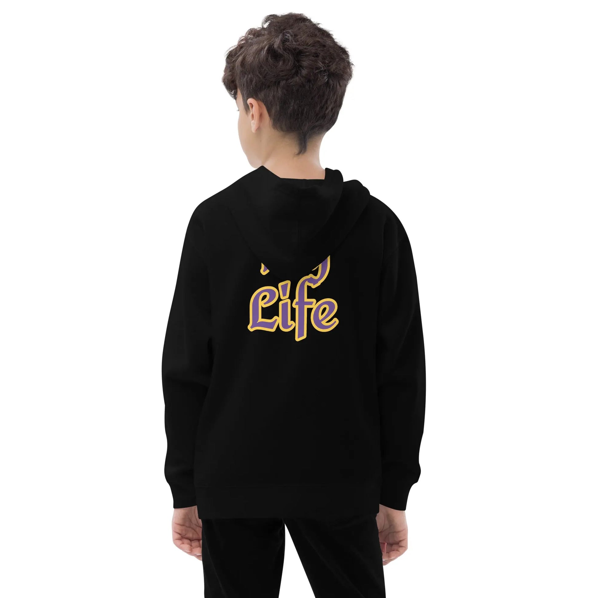 Kids fleece hoodie-LifessentialsLLC.com