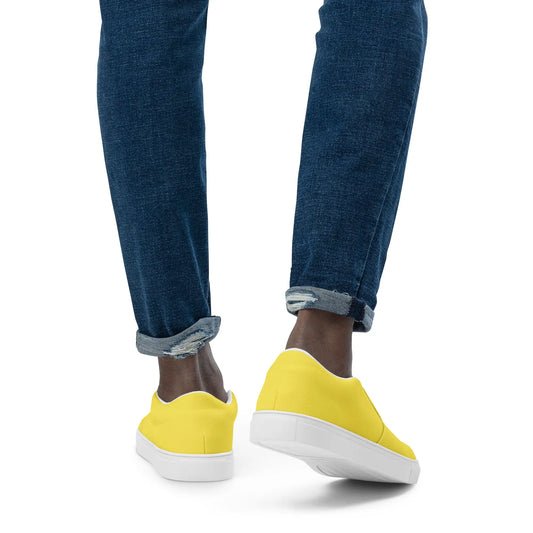 Men’s slip-on canvas shoes-LifessentialsLLC.com