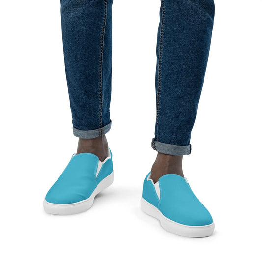 Men’s slip-on canvas shoes-LifessentialsLLC.com