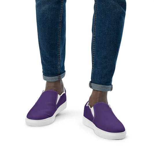 Men’s slip-on canvas shoes-LifessentialsLLC.com