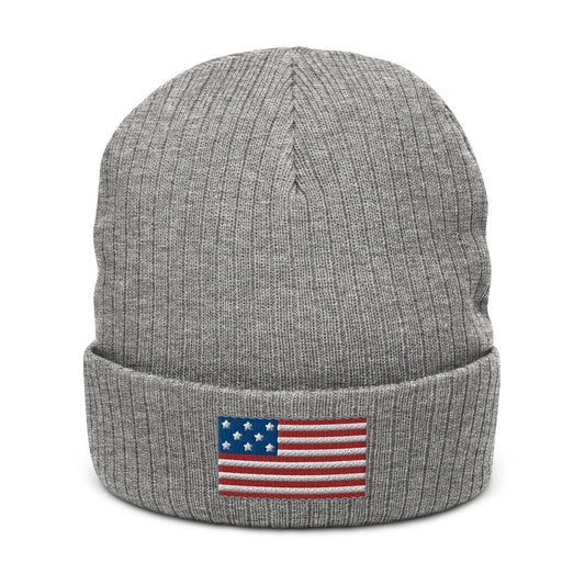 Ribbed knit beanie-LifessentialsLLC.com