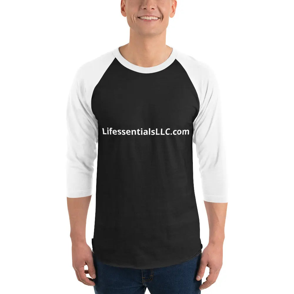 3/4 sleeve raglan shirt-LifessentialsLLC.com