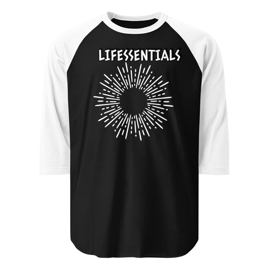 3/4 sleeve raglan shirt-LifessentialsLLC.com