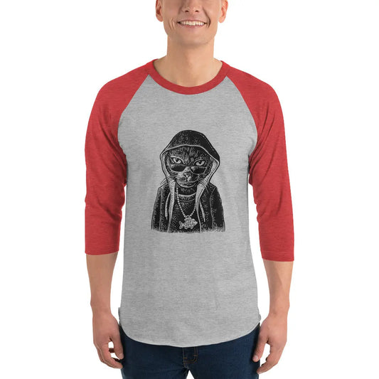 3/4 sleeve raglan shirt-LifessentialsLLC.com