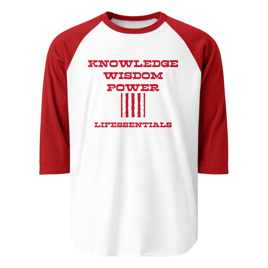 3/4 sleeve raglan shirt-LifessentialsLLC.com