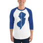 3/4 sleeve raglan shirt-LifessentialsLLC.com
