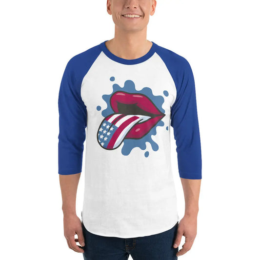 3/4 sleeve raglan shirt-LifessentialsLLC.com