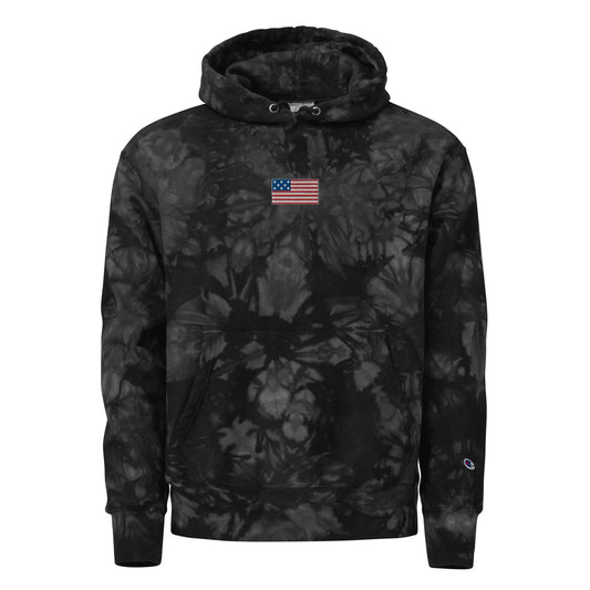 Unisex Champion tie-dye hoodie-LifessentialsLLC.com