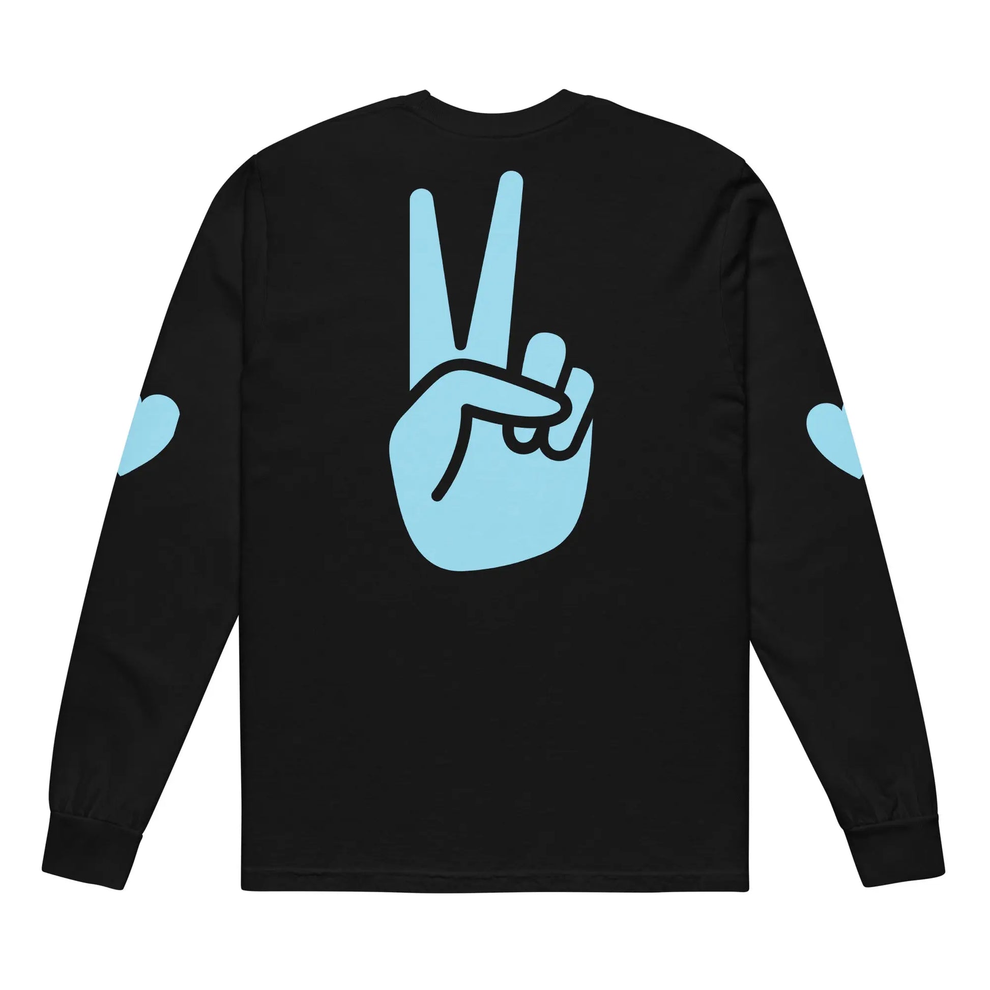 Garment-dyed heavyweight long-sleeve shirt-LifessentialsLLC.com