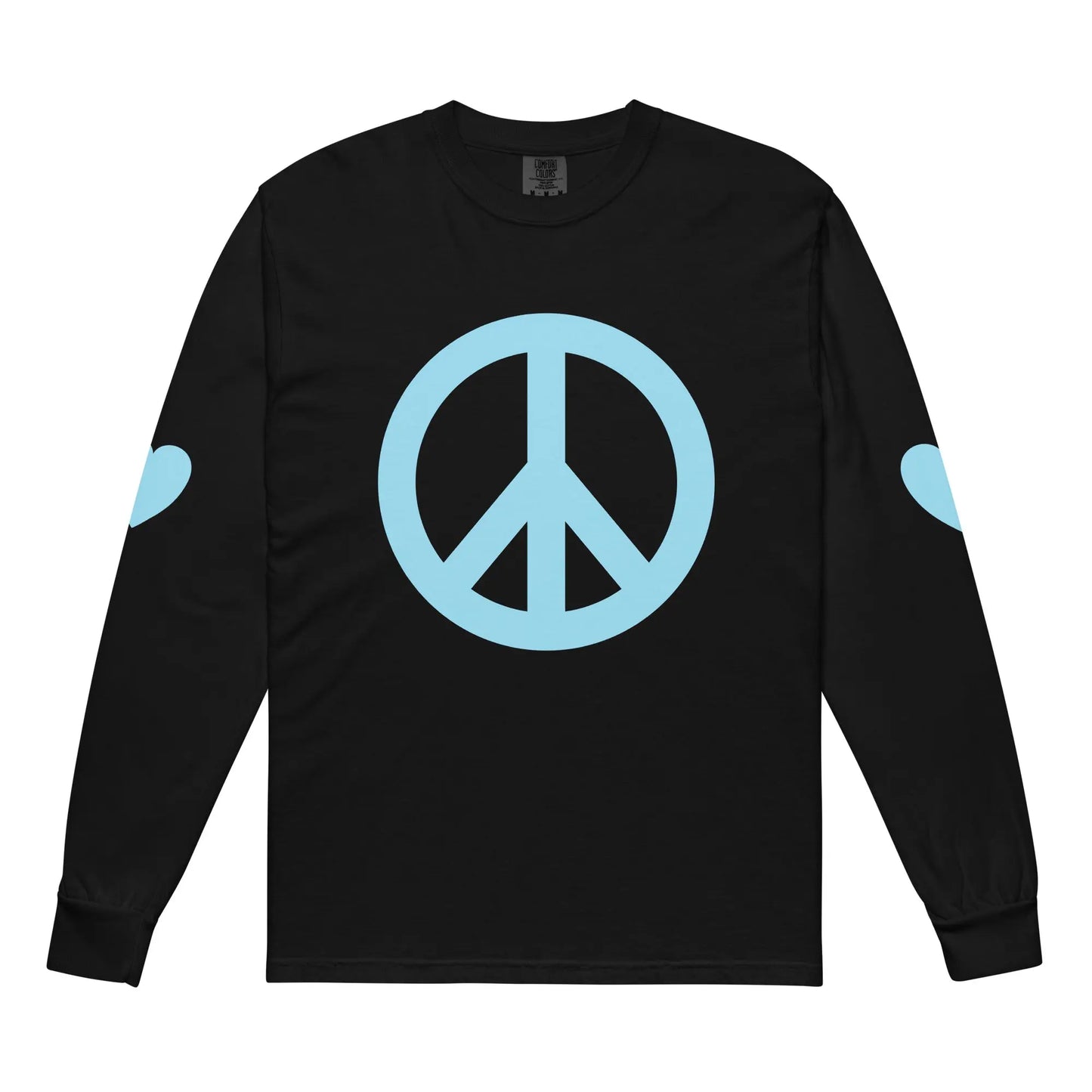 Garment-dyed heavyweight long-sleeve shirt-LifessentialsLLC.com
