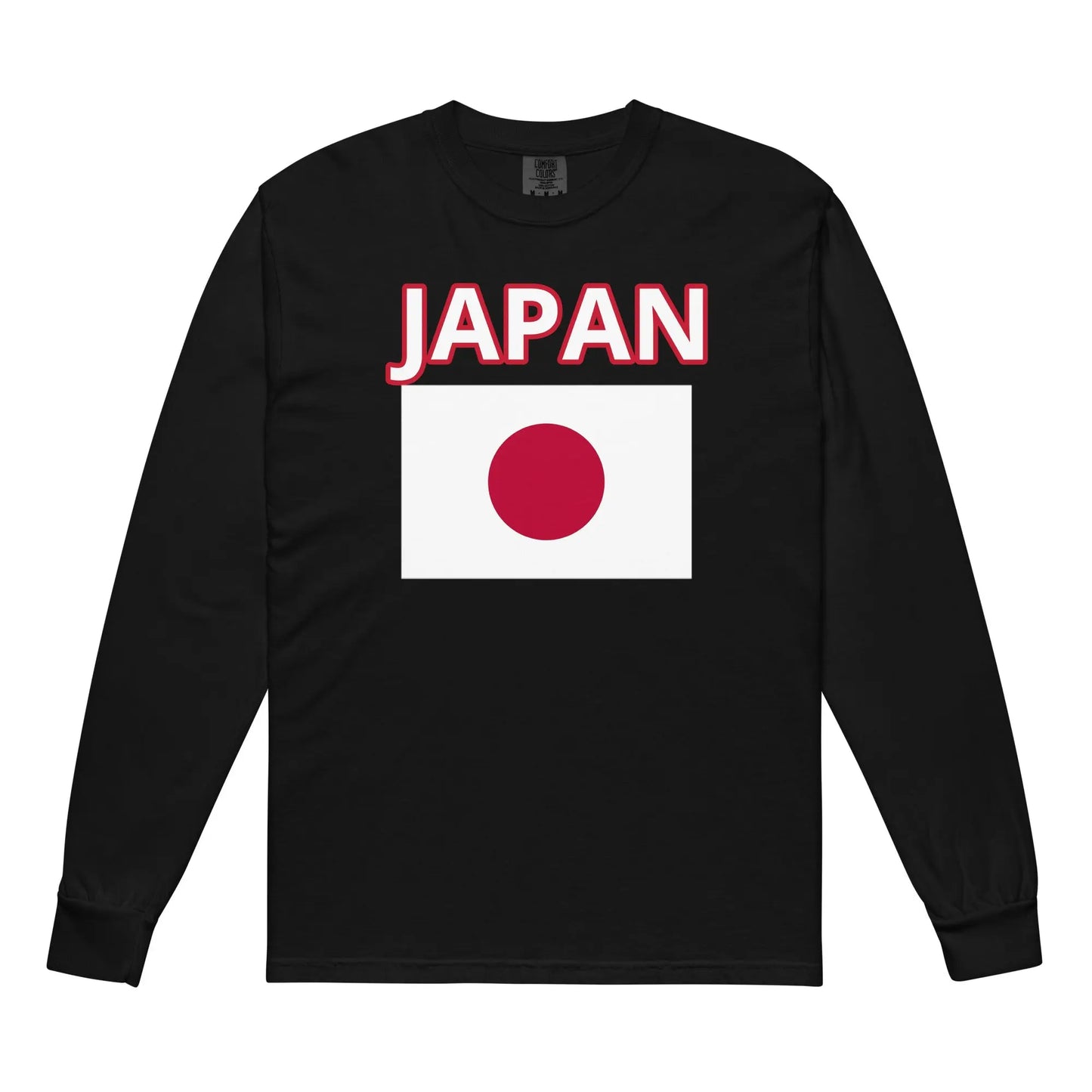 Garment-dyed heavyweight long-sleeve shirt-LifessentialsLLC.com