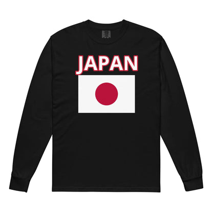 Garment-dyed heavyweight long-sleeve shirt-LifessentialsLLC.com