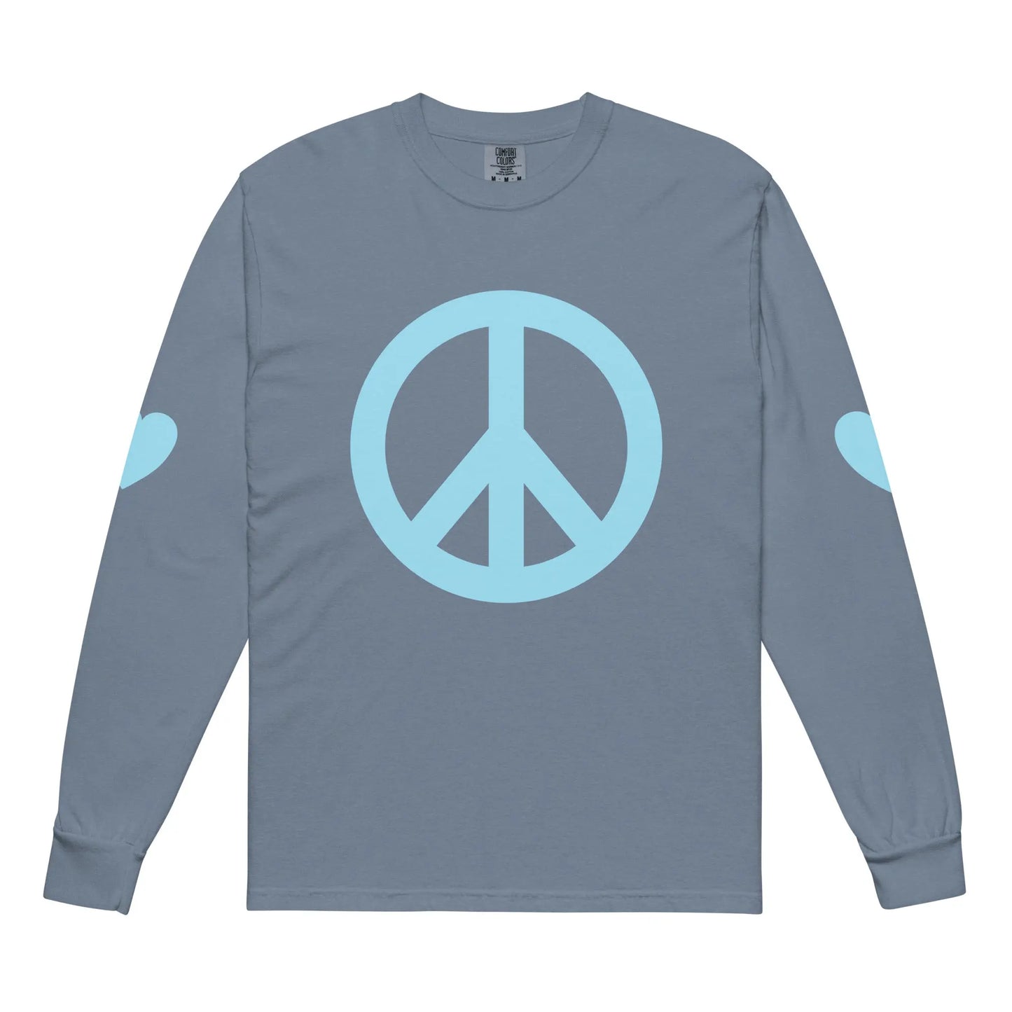 Garment-dyed heavyweight long-sleeve shirt-LifessentialsLLC.com