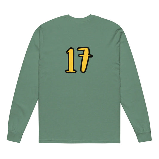 Garment-dyed heavyweight long-sleeve shirt-LifessentialsLLC.com