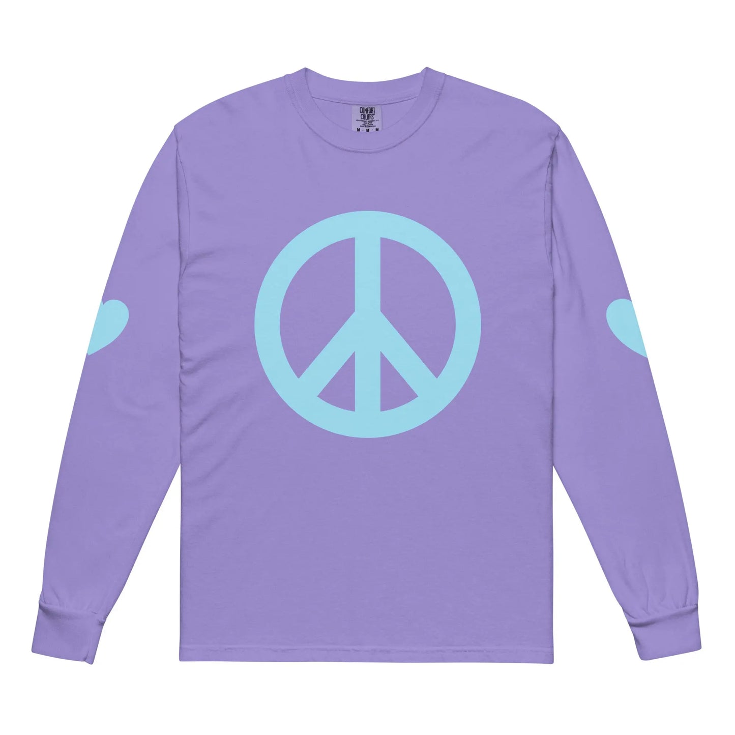 Garment-dyed heavyweight long-sleeve shirt-LifessentialsLLC.com