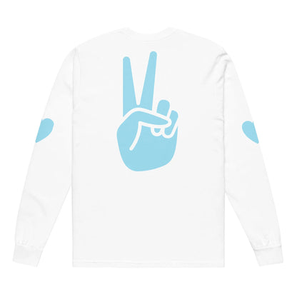 Garment-dyed heavyweight long-sleeve shirt-LifessentialsLLC.com