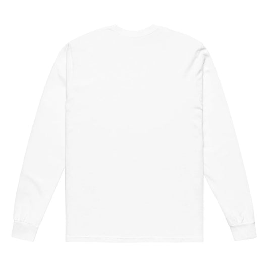 Garment-dyed heavyweight long-sleeve shirt-LifessentialsLLC.com