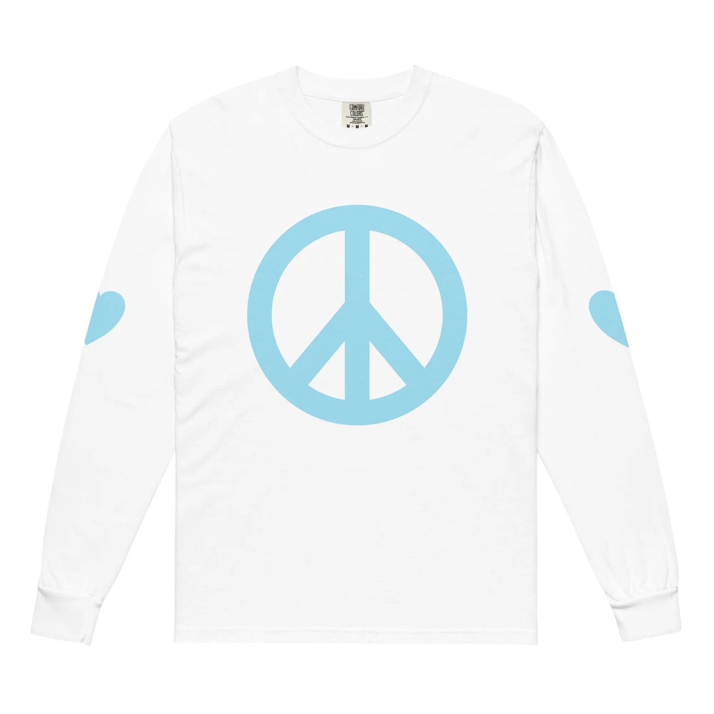 Garment-dyed heavyweight long-sleeve shirt-LifessentialsLLC.com