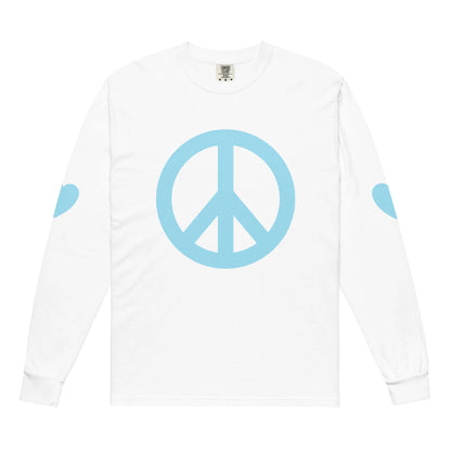 Garment-dyed heavyweight long-sleeve shirt-LifessentialsLLC.com