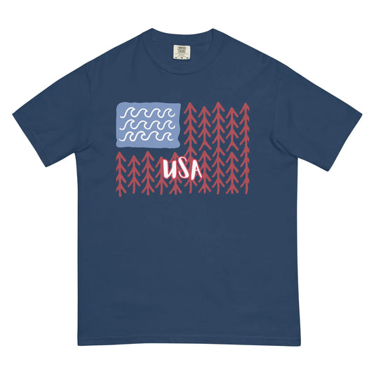Unisex garment-dyed heavyweight t-shirt-LifessentialsLLC.com