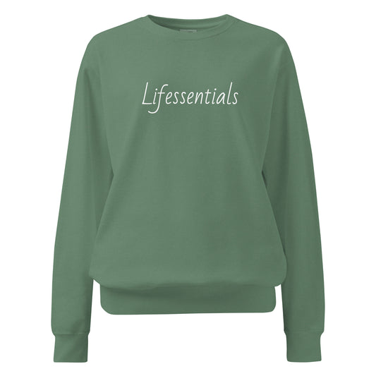 Unisex garment-dyed sweatshirt-LifessentialsLLC.com