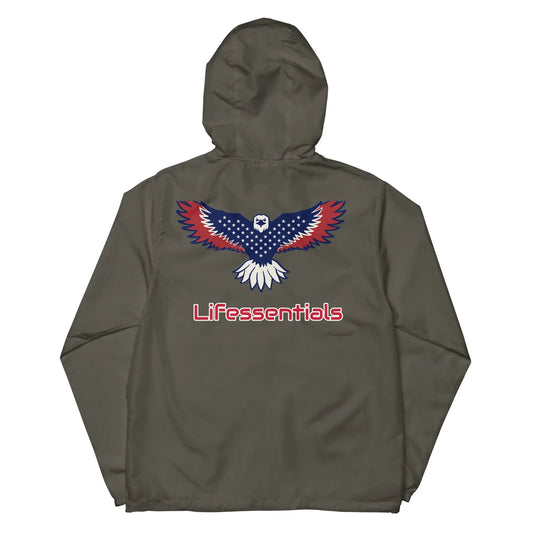 Unisex lightweight zip up windbreaker-LifessentialsLLC.com