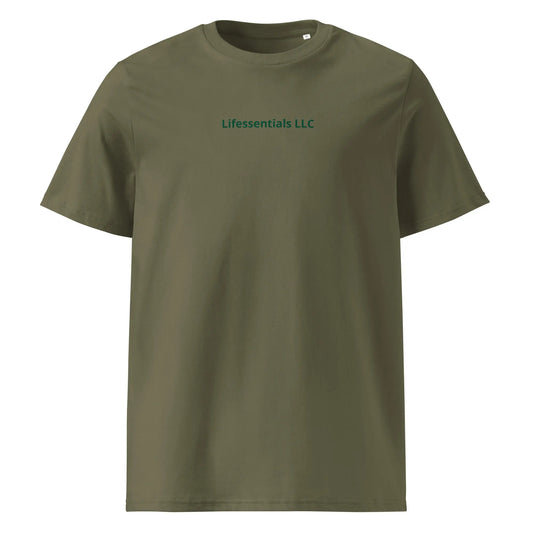 Unisex organic ribbed neck t-shirt-LifessentialsLLC.com