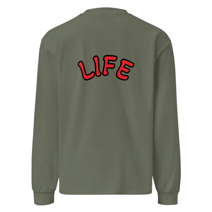 Premium heavyweight long sleeve shirt-LifessentialsLLC.com