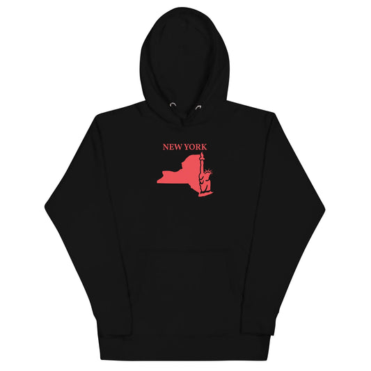 Premium Cotton Unisex Hoodie — Black-LifessentialsLLC.com