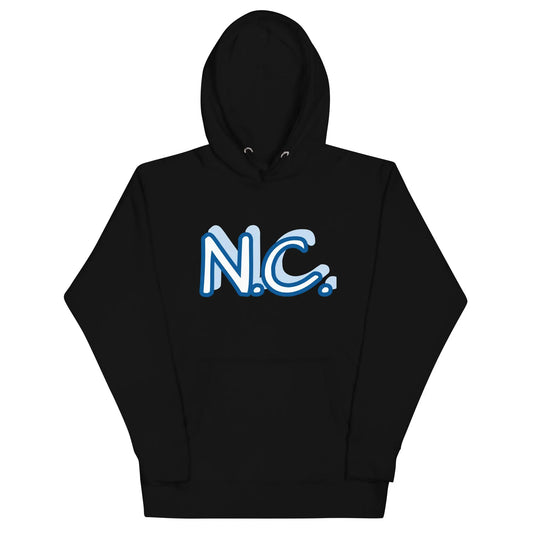 Premium Cotton Unisex Hoodie — Sky Blue (Graphic)-LifessentialsLLC.com