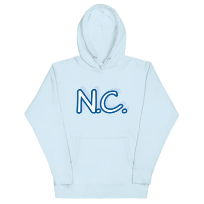 Premium Cotton Unisex Hoodie — Sky Blue (Graphic)-LifessentialsLLC.com