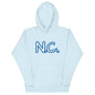 Premium Cotton Unisex Hoodie — Sky Blue (Graphic)-LifessentialsLLC.com