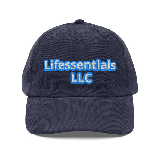 Vintage corduroy cap-LifessentialsLLC.com