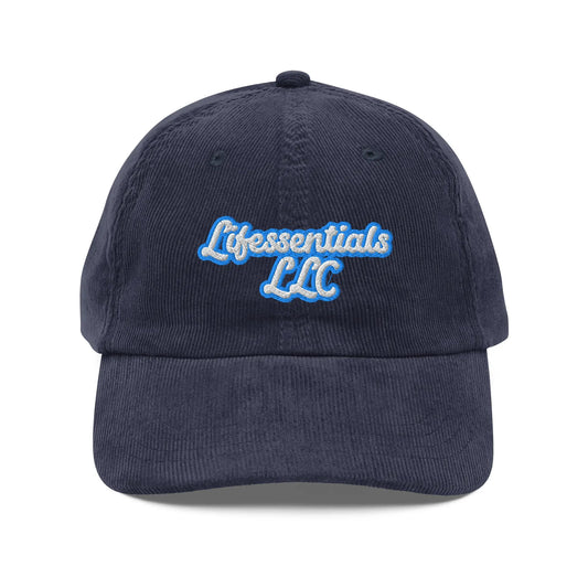 Vintage corduroy cap-LifessentialsLLC.com