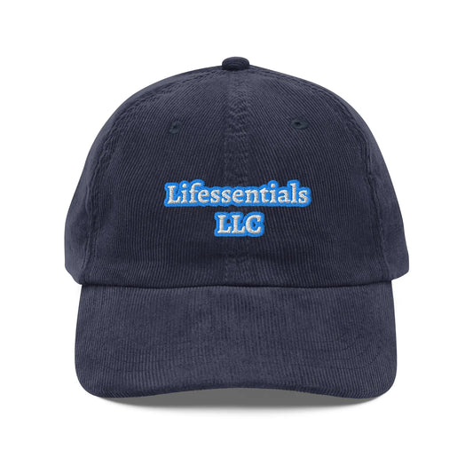Vintage corduroy cap-LifessentialsLLC.com