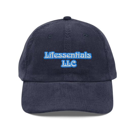 Vintage corduroy cap-LifessentialsLLC.com