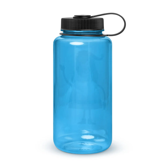 Wide mouth plastic water bottle-LifessentialsLLC.com