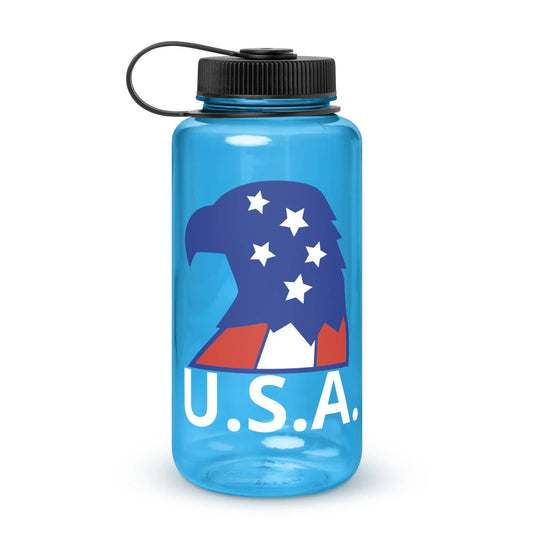 Wide mouth plastic water bottle-LifessentialsLLC.com