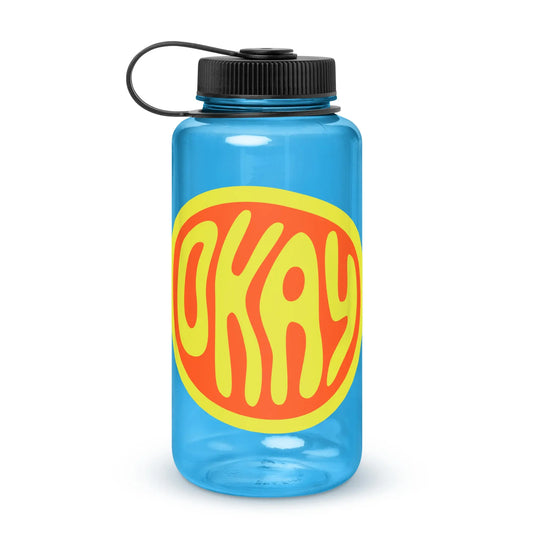Wide mouth plastic water bottle-LifessentialsLLC.com