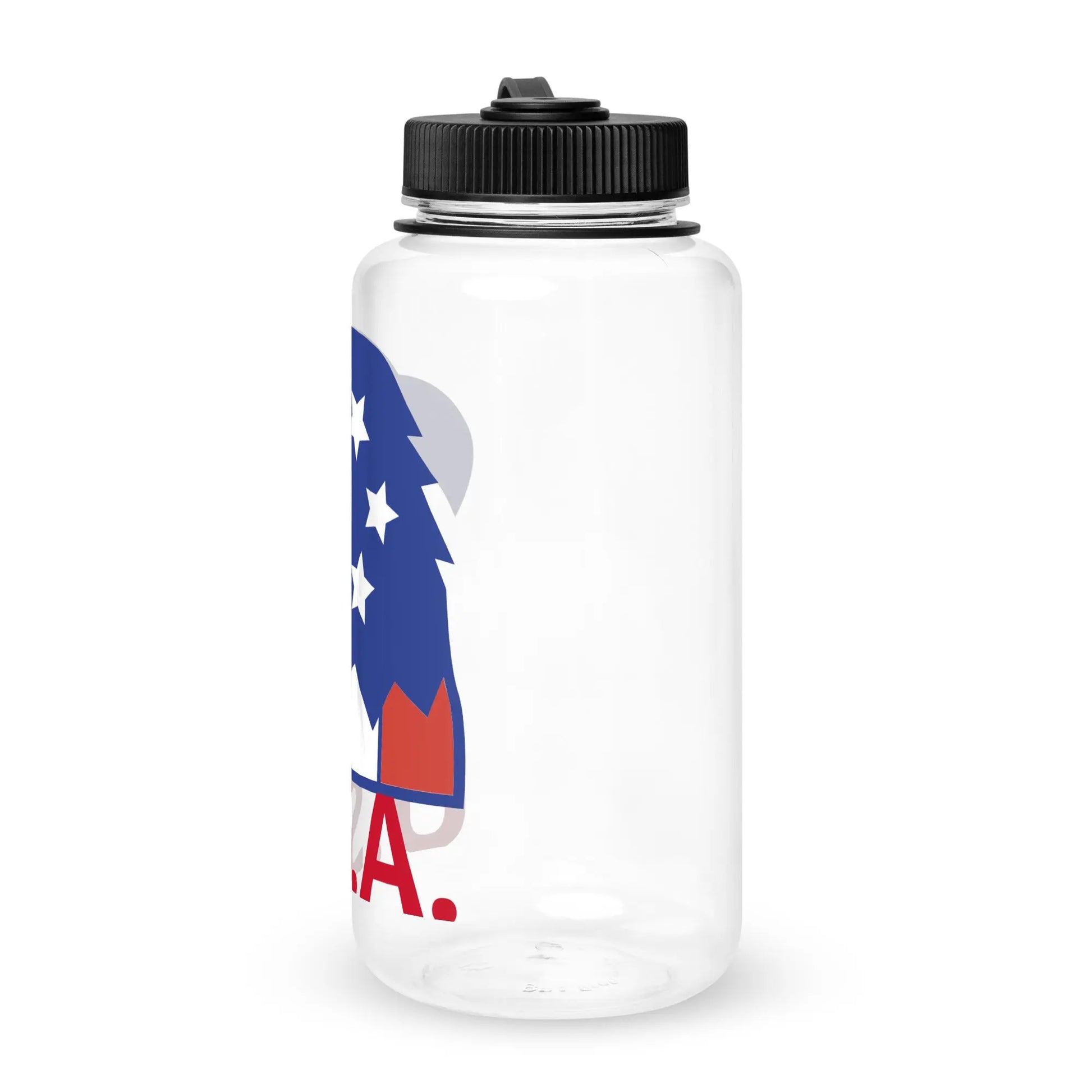 Wide mouth plastic water bottle-LifessentialsLLC.com