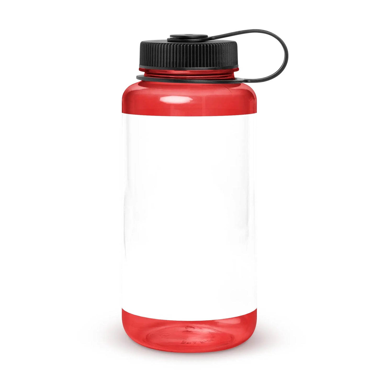 Wide mouth plastic water bottle-LifessentialsLLC.com