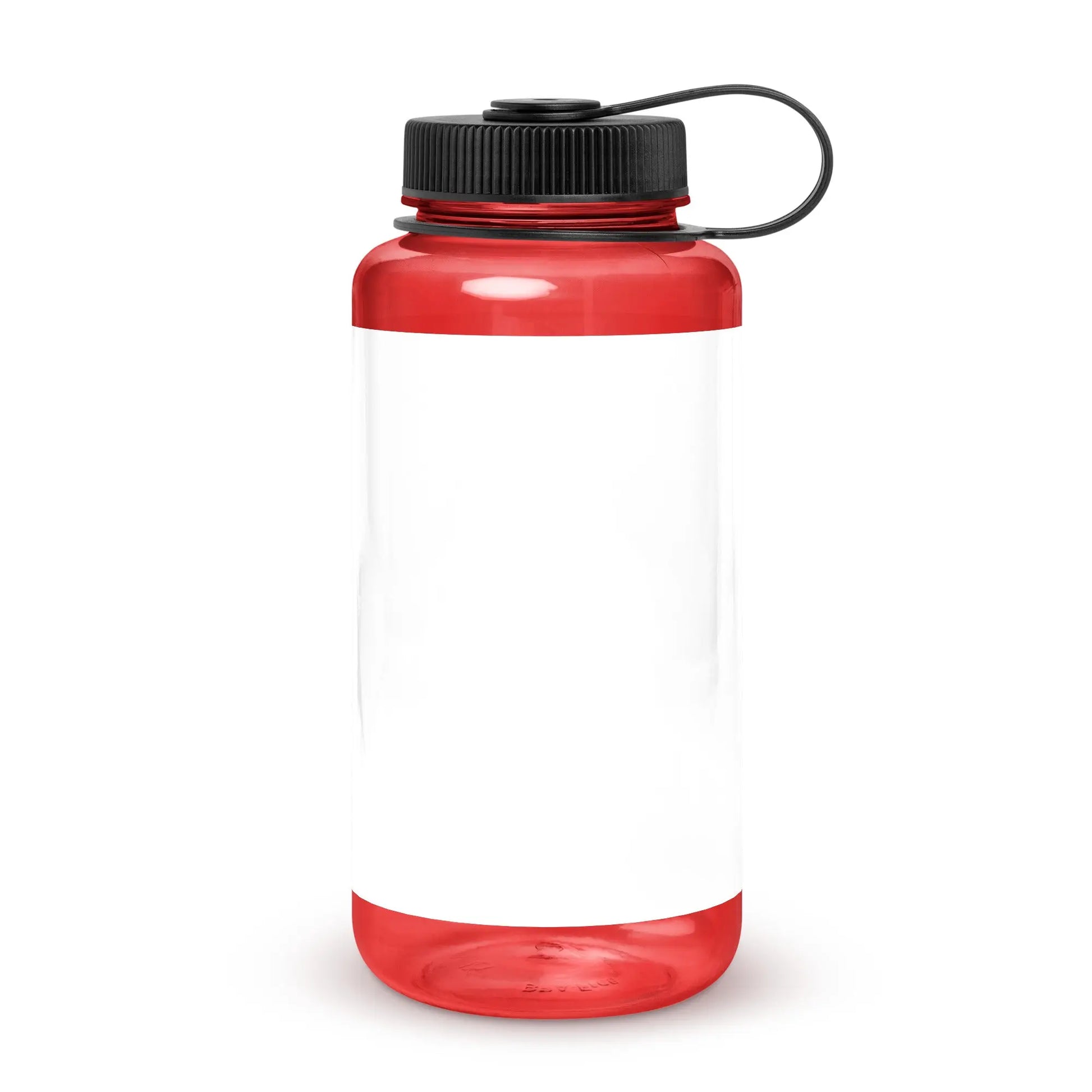 Wide mouth plastic water bottle-LifessentialsLLC.com