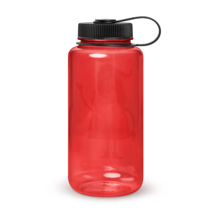 Wide mouth plastic water bottle-LifessentialsLLC.com