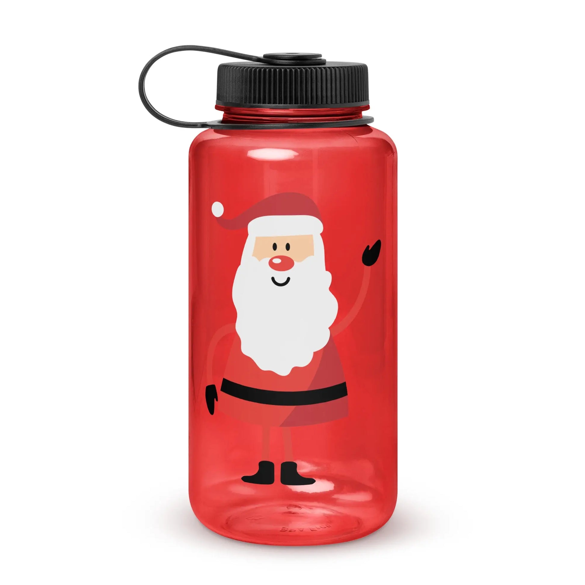 Wide mouth plastic water bottle-LifessentialsLLC.com