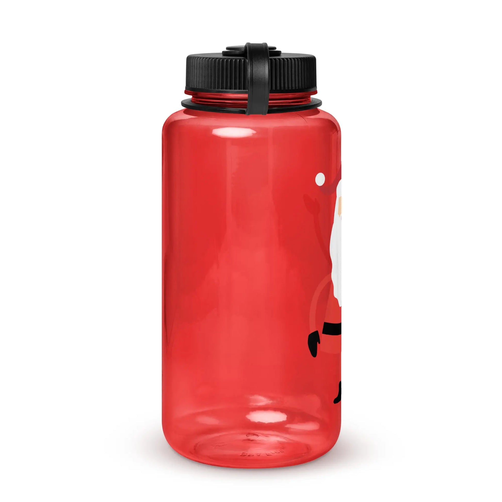 Wide mouth plastic water bottle-LifessentialsLLC.com