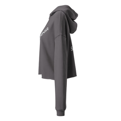 Raw Hem Crop Hoodie — Women's Activewear-LifessentialsLLC.com