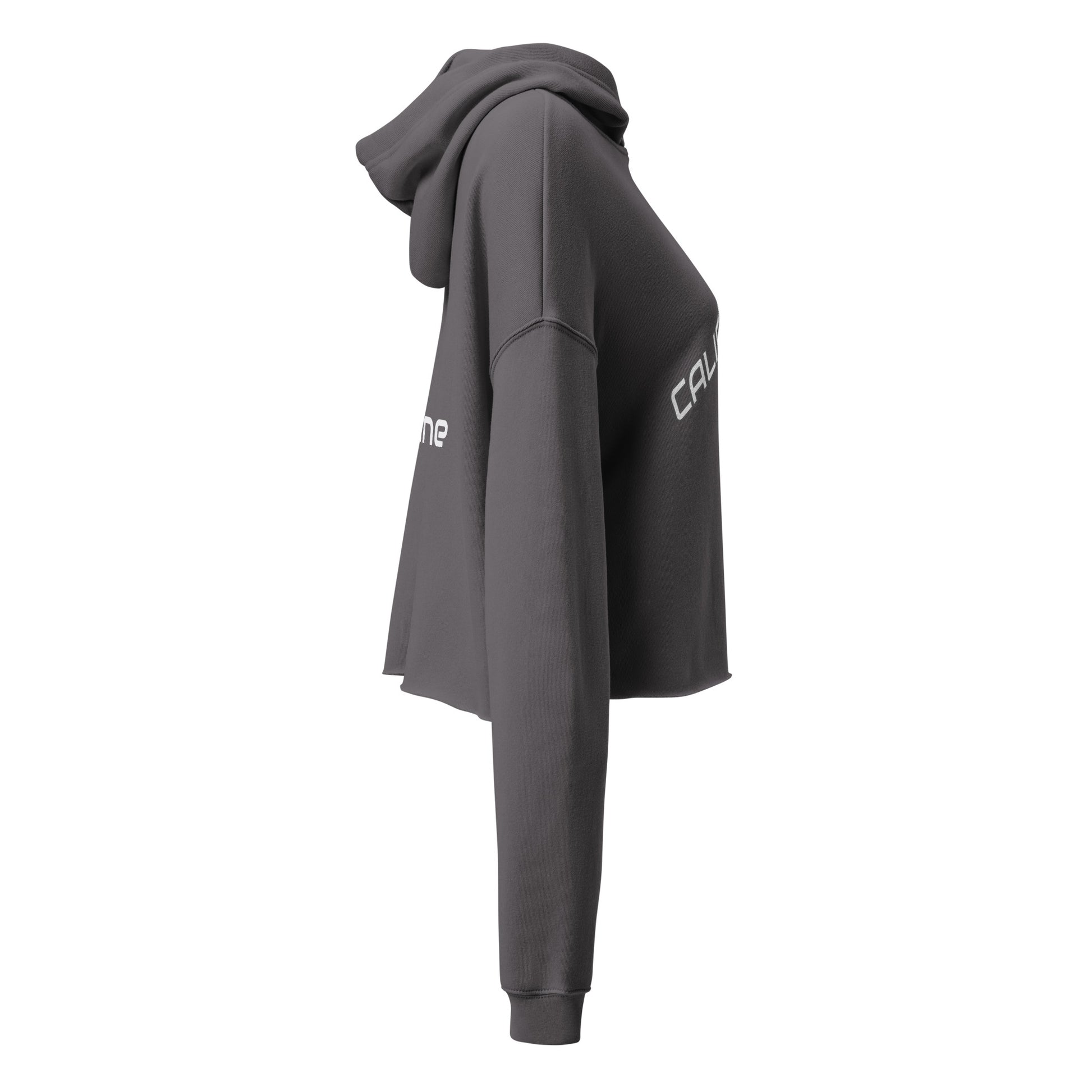 Raw Hem Crop Hoodie — Women's Activewear-LifessentialsLLC.com